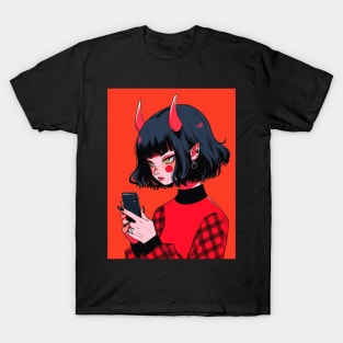 Demon anime girl T-Shirt